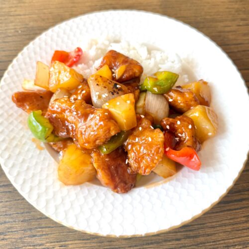 sweet and sour chicken kyckling