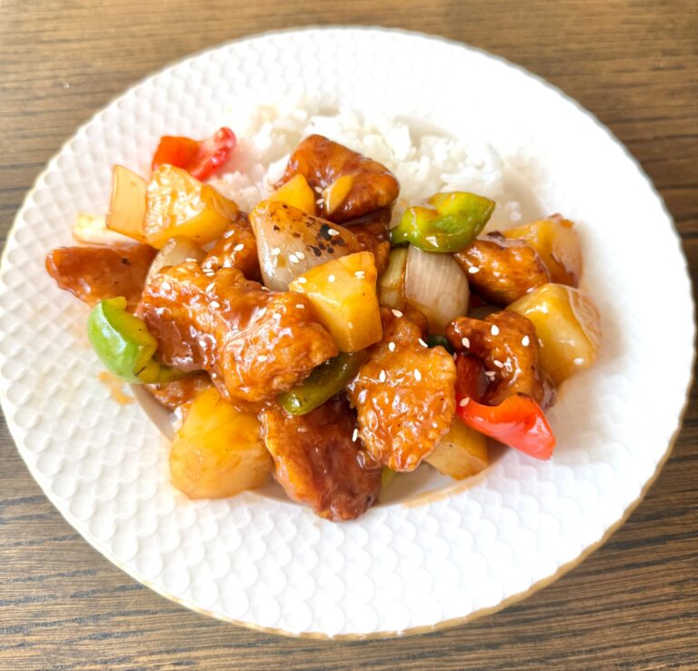 sweet and sour chicken kyckling