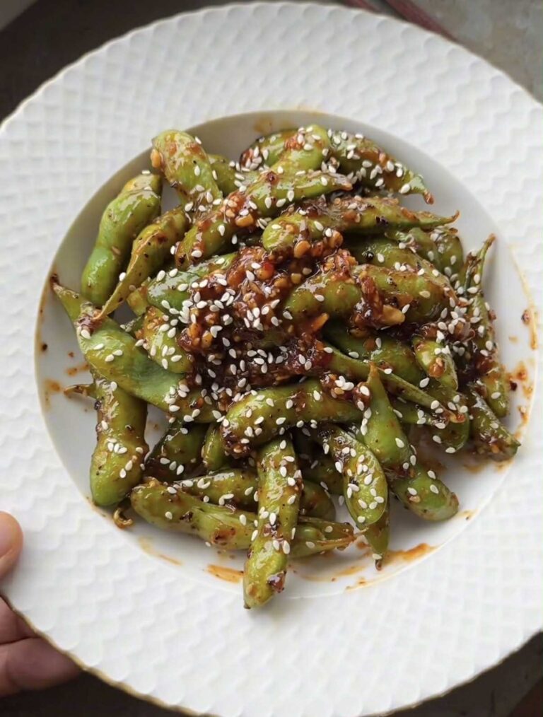 Spicy Edamame med crunch